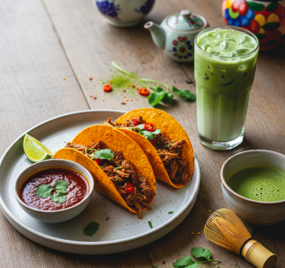 The Global Flavor Explosion Birria Tacos and Matcha