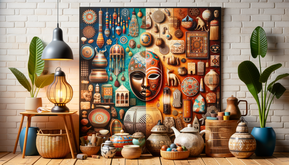 Cultural home decor corner inspiration