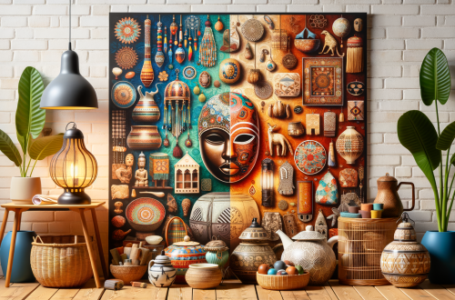 Cultural home decor corner inspiration