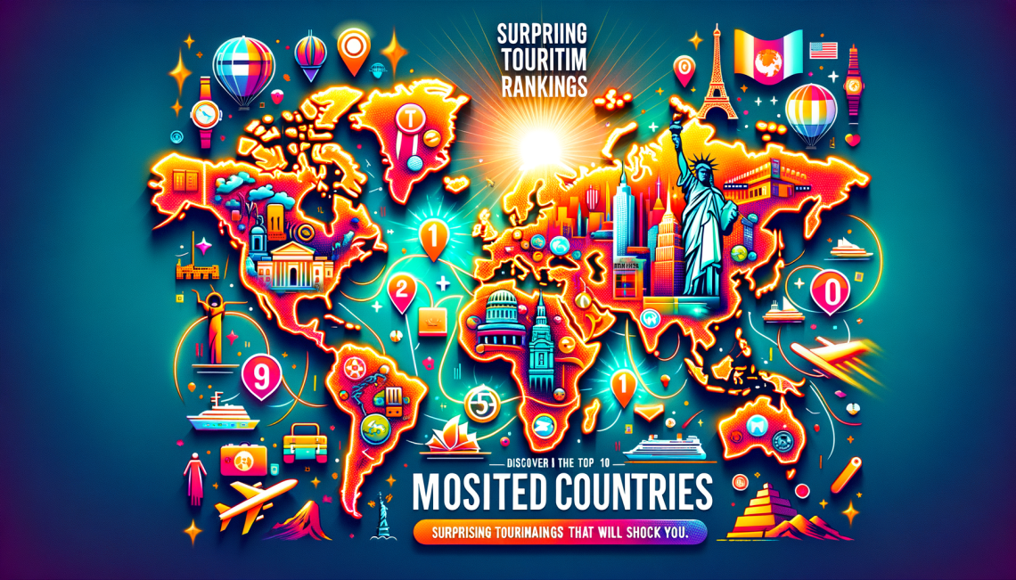 Surprising tourism rankings map