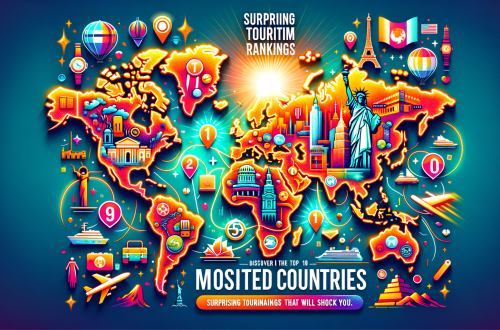 Surprising tourism rankings map