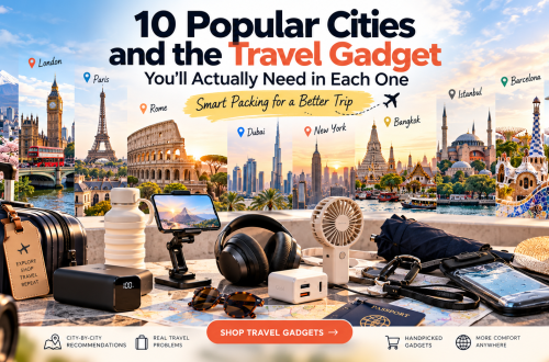 Travel gadgets for popular city destinations